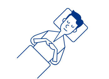 痛くない、熱くないから身体に優しくて安心